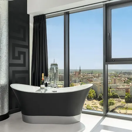 Goldstar Apartament- Wanna Z Widokiem, 18 Pietro, Hanza Tower
