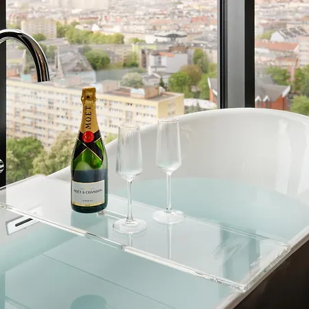 Goldstar Apartament- Wanna Z Widokiem, 18 Pietro, Hanza Tower