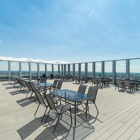 Apartamento Goldstar Apartament- Wanna Z Widokiem, 18 Pietro, Hanza Tower Estetino